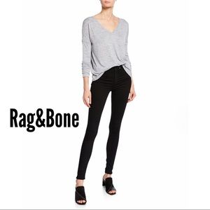 Rag & Bone - Black Skinny Pants, Size 28